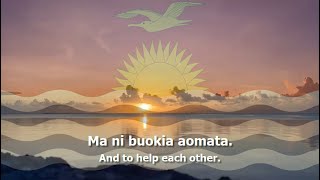 National Anthem of Kiribati  quotKunan Kiribatiquot [upl. by Aniretake368]