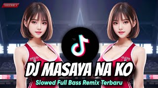 DJ MASAYA NA AKO SLOWED  Henyong MakataGoldig Full Bass Remix DJ Jobert Bass Remix [upl. by Ennaerb830]