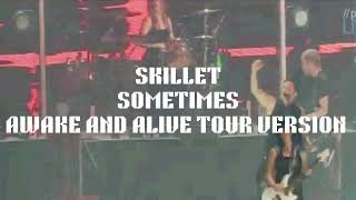 Skillet  Sometimes Awake And Alive Tour Version Leg 1 [upl. by Nytram]