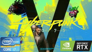 Cyberpunk 2077  RTX 3060 Ti  Intel I7 3930K  Ultra Settings RTX ONPSYCHO  DLSS ON   1080p [upl. by Waldman303]