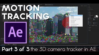 Motion Tracking Tutorial in After Effects CC 2018 Part 3 of 3 [upl. by Jeroma276]