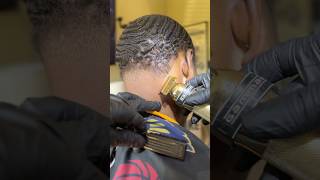 How to do a taper on a battle waver shorts barber howto [upl. by Bev96]