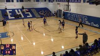 Ewing High School vs Steinert High School Girls Varsity Basketball [upl. by Arit]