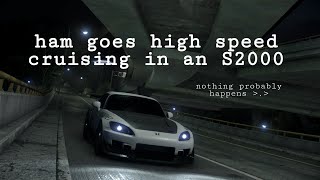 High Speed Cruising in an S2000  NFS 2015 [upl. by Laira857]