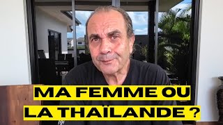 Franck retraité vivre avec ou sans ma femme en Thaïlande [upl. by Nosle]