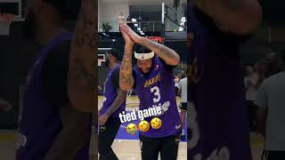 Lakers gym was hyped up after Guards vs Bigs game [upl. by Tidwell]