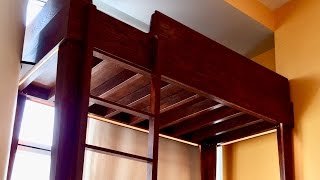 How to make a loft bed [upl. by Nosidam]