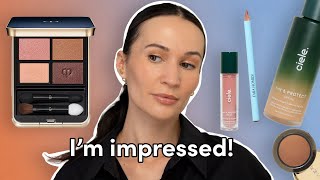 GRWM New Makeup Im Excited About  ttsandra [upl. by Yrrem]