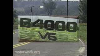 Motorweek 1999 Mazda B4000 Road Test [upl. by Vivyanne892]