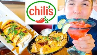 Loaded Cheesy Wings amp Smothered Smoked Burrito • Chilis • MUKBANG [upl. by Hoopes]