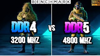 DDR4 3200 MHz RAM vs DDR5 4800 MHz RAM  Test in 9 Games  1080p  Benchmark [upl. by Chung684]