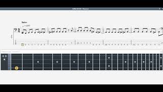 KANABOON  Kirarirari TV size Bass Tab [upl. by Craggy]