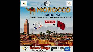 morocco tourist visa morocco tour tourism touristvisa visa [upl. by Korella]