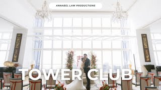 Wedding at Tower Club Singapore Updated 2025 Wedding Videography Same Day Edit [upl. by Earb]