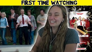 Shaun of the Dead 2004  Reaction  First Time Watching [upl. by Norit]