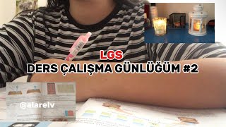 LGS DERS ÇALIŞMA GÜNLÜĞÜM  🔇  Alarelv [upl. by Gaston154]