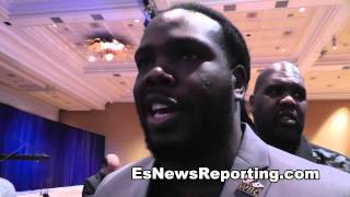 stiverne going for ko vs wilder his trainer wants all 12 rd EsNews [upl. by Eitsirc]