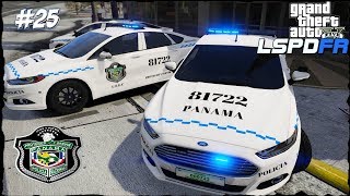 LSPDFR  Día 25  POLICIA DE PANAMÁ PANICO BUTTON PERSECUCIONES amp MAS [upl. by Deni665]