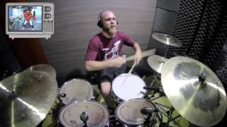 Jaspion abertura  1985 Adson Lisboa  Drum cover [upl. by Ramirol]