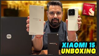 Xiaomi 15 Unboxing  Snapdragon 8 Elite  Benchmark  PUBG  Camera  Display [upl. by Grizel616]