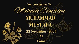 HOW TO CREATE WEDDING INVITATIONS ON CANVA STEP BY STEPDIYCOMPLETE CANVA TUTORIALMahndi Function [upl. by Nitas985]