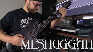 Meshuggah  Rational Gaze guitar cover [upl. by Dibbrun876]