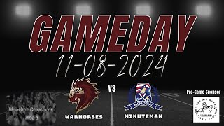 Devine Warhorses Vs Memorial Minuteman 11824 [upl. by Nwahc]