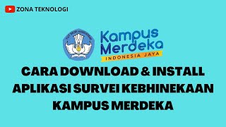 Cara Install Aplikasi Survei Kebhinekaan Batch 5 Terbaru  Zona Teknologi [upl. by Mathur]