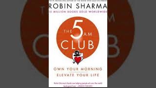 Robin Sharma – The 5 AM Club Audiobook Part 2 [upl. by Olbap682]