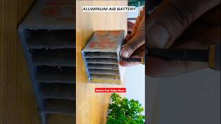 BIG ALUMINUM AIR BATTERY DIY [upl. by Kcirdle769]