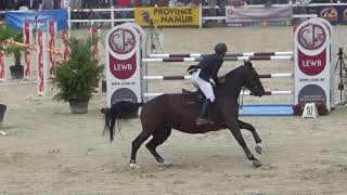 Stef Bossaerts amp Mr Jones  BK young horses  Jump off [upl. by Thisbee]