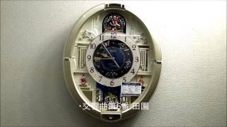 セイコーからくり掛け時計RE572S その1 カノン ・アイネ・クライネ・ナハトムジーク SEIKO Melodies In Motion Wall Clock [upl. by Sager]