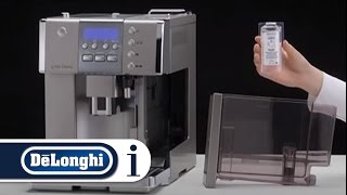 How to Descale Your DeLonghi PrimaDonna ESAM 6620 Coffee Machine [upl. by Ettenwad]