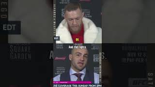 The One Time Conor McGregor Got Shut Down in an Interview [upl. by Manno400]