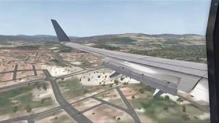 Landing at Toncontín International Airport  Honduras XPlane 1130 [upl. by Trometer]