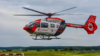 Johanniter Luftrettung  Christoph 90  H145 D3  DHJLB  Takeoff [upl. by Cletus765]