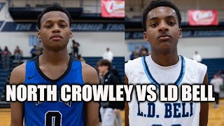 North Crowley vs LD Bell Texas High School Basketball [upl. by Eidod]