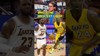 Greatest Laker of All Time  Kobe or LeBron [upl. by Matta650]