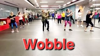 Wobble linedance Improver Choreographer  Vic Brentnell [upl. by Forward]