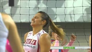 SESISP x MolicoNestlé  SF2  Superliga Feminina 20132014 [upl. by Ynafetse]