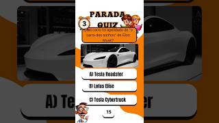 Quiz carros Parte4 mundoquiz quiztime quizbrasil quiz curiosidades quizinteligente [upl. by Brewster]