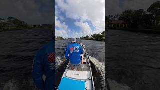 Windy Loxahatchee River Run  Gheenoe LT25 flogrown boat gheenoe americanflag [upl. by Schach903]