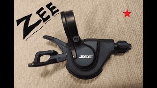 Переборка манетки shimano zee  Repair shifter shimano zee [upl. by Cleve]