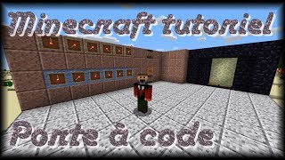 TUTO Minecraft 18  Porte à code item frame [upl. by Tanya]