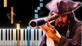 Pirates Of The Caribbean Piano Tutorial Made EASY For Beginners [upl. by Mcmullan]