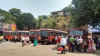 SANGAMESHWAR ST STAND  MSRTC BUSES SANGAMESHWAR RATNAGIRI  KONKAN  ST BUSES MAHARASHTRA [upl. by Fern493]