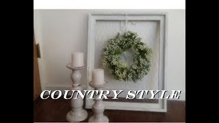 DIY Farmhouse Wall Decor [upl. by Pack]