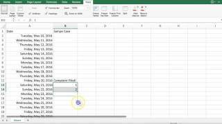 Case Calendaring amp Calculating Deadlines with Excel [upl. by Yenahpets469]