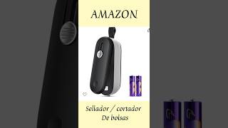 FEPPO Mini Selladora de bolsas con cortador [upl. by Ecinereb]