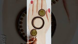 Very Easy Bengals Mehndi Design Trick  mehndidesigns youtubeshorts easymehndi viralshort [upl. by Christoforo]